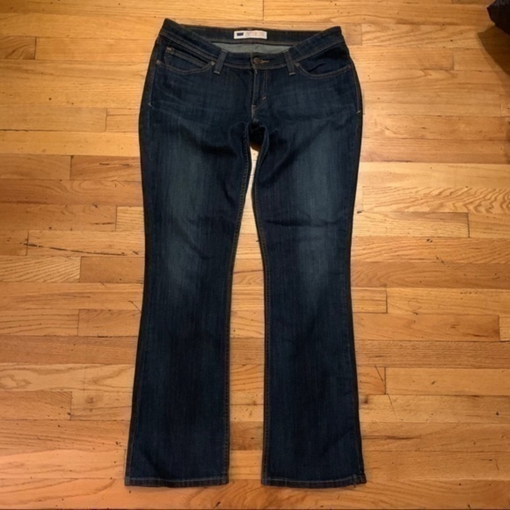 Women’s Dark Blue Bootcut Jeans